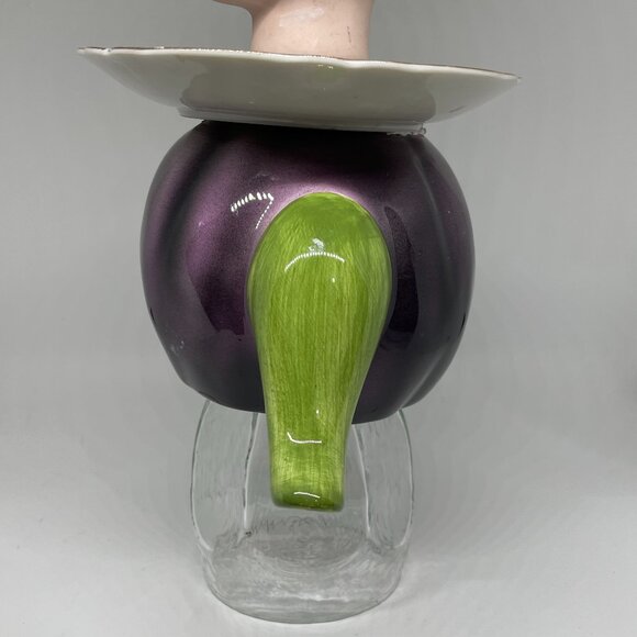 Doll Head Teapot Bird Feeder-Unusual Gift-Creepy Feeder-New! - Picture 9 of 11